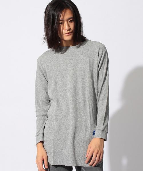 MONKEY TIME(モンキータイム)の「<monkey time>∴ 30THML LONG TEE/カットソー◆(Tシャツ/カットソー・メンズ・ホワイト/グレー・MEDIUM/SMALL/X-LARGE/LARGE)」の2枚目の写真