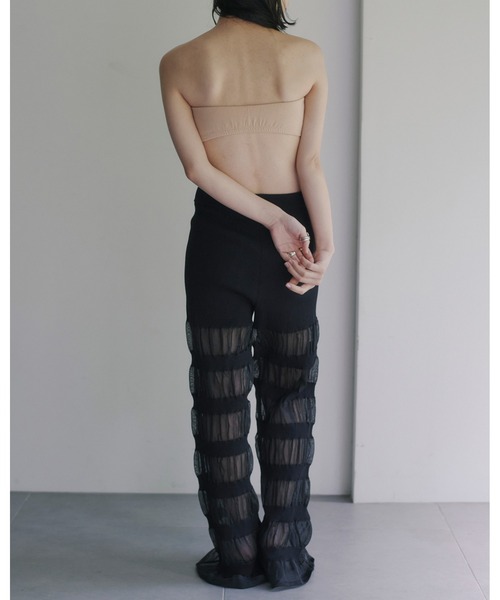 SORIN（ソリン　）の「Silky Jersey Bandeau/シルキージャージ バンドゥ（チューブトップ・レディース・ホワイト/ベージュ/ブラック/グレー・38）」の10枚目の写真