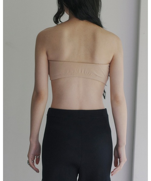 SORIN（ソリン　）の「Silky Jersey Bandeau/シルキージャージ バンドゥ（チューブトップ・レディース・ホワイト/ベージュ/ブラック/グレー・38）」の13枚目の写真