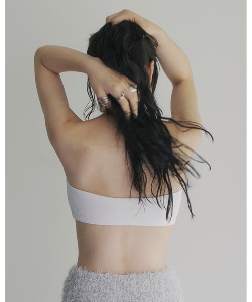 SORIN（ソリン　）の「Silky Jersey Bandeau/シルキージャージ バンドゥ（チューブトップ・レディース・ホワイト/ベージュ/ブラック/グレー・38）」の17枚目の写真