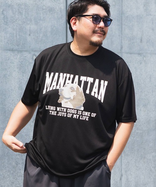 PIMLICO(ピムリコ)の「PIMLICO ピムリコ 半袖 プリント Tシャツ DRY メッシュ クルーネック 大きいサイズ メンズ(Tシャツ/カットソー・メンズ・カーキ/ホワイト/ブラック/ネイビー/ワイン/G/F/E/D/C/B/コバルトブルー/ダークグレー/ブルー/オレンジ/ブラックミックス/オフホワイト/ダークブラック/ライトブラック/グリーン/アイボリー/ターコイズブルー/ダークネイビー/ゴールド/イエロー/グレー/シルバー/アッシュグレー/オリーブ/エメラルドブルー・4L/3L/8L/5L/6L)」の10枚目の写真