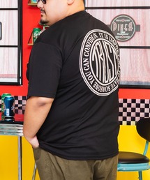 PIMLICO（ピムリコ）の「PIMLICO ピムリコ 半袖 プリント Tシャツ DRY メッシュ クルーネック 大きいサイズ メンズ（Tシャツ/カットソー）」