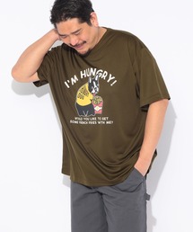 PIMLICO（ピムリコ）の「PIMLICO ピムリコ 半袖 プリント Tシャツ DRY メッシュ クルーネック 大きいサイズ メンズ（Tシャツ/カットソー）」
