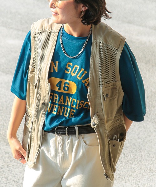 PIMLICO(ピムリコ)の「PIMLICO ピムリコ 半袖 プリント Tシャツ DRY メッシュ クルーネック 大きいサイズ メンズ(Tシャツ/カットソー・メンズ・カーキ/ホワイト/ブラック/ネイビー/ワイン/G/F/E/D/C/B/コバルトブルー/ダークグレー/ブルー/オレンジ/ブラックミックス/オフホワイト/ダークブラック/ライトブラック/グリーン/アイボリー/ターコイズブルー/ダークネイビー/ゴールド/イエロー/グレー/シルバー/アッシュグレー/オリーブ/エメラルドブルー・4L/3L/8L/5L/6L)」の16枚目の写真