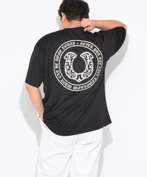 PIMLICO（ピムリコ）の「PIMLICO ピムリコ 半袖 プリント Tシャツ DRY メッシュ クルーネック 大きいサイズ メンズ（Tシャツ/カットソー）」