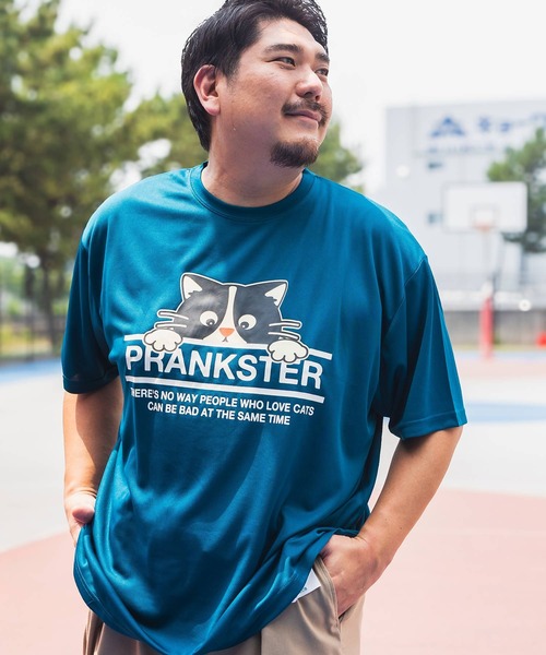 PIMLICO(ピムリコ)の「PIMLICO ピムリコ 半袖 プリント Tシャツ DRY メッシュ クルーネック 大きいサイズ メンズ(Tシャツ/カットソー・メンズ・カーキ/ホワイト/ブラック/ネイビー/ワイン/G/F/E/D/C/B/コバルトブルー/ダークグレー/ブルー/オレンジ/ブラックミックス/オフホワイト/ダークブラック/ライトブラック/グリーン/アイボリー/ターコイズブルー/ダークネイビー/ゴールド/イエロー/グレー/シルバー/アッシュグレー/オリーブ/エメラルドブルー・4L/3L/8L/5L/6L)」の14枚目の写真