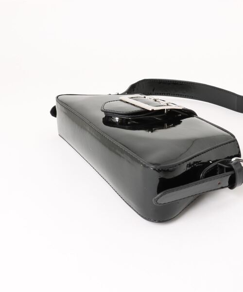 clear（クリア）の「メタリックハンドバッグ≪2024SS≫（ハンドバッグ・レディース・ブラック/シルバー・F）」の4枚目の写真