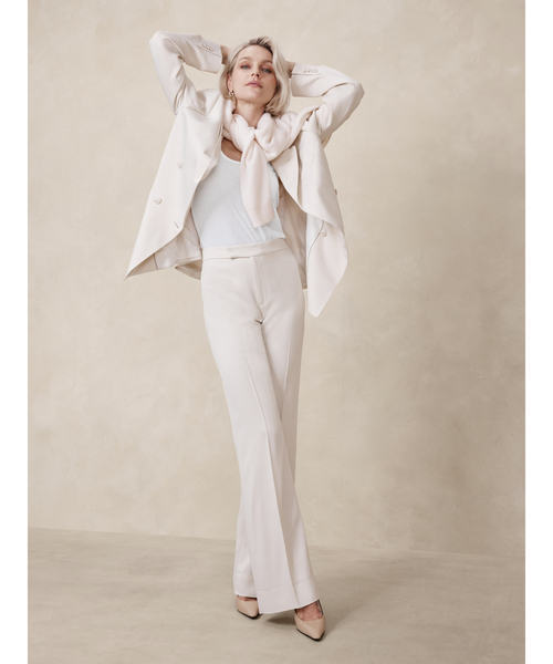Banana Republic（バナナリパブリック）の「シアーリブ タンクトップ（タンクトップ・レディース・ホワイト/ブラック・S/M/XS/L）」の6枚目の写真