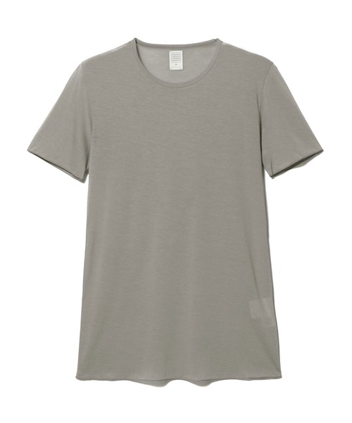 ESTNATION(エストネーション)の「GOOD PEOPLE GOOD STITCHING GOOD PRODUCT for ESTNATION / シアーハーフスリーブTシャツ(Tシャツ/カットソー・レディース・アイボリー/ホワイト/ライトグレー・FREE)」の3枚目の写真