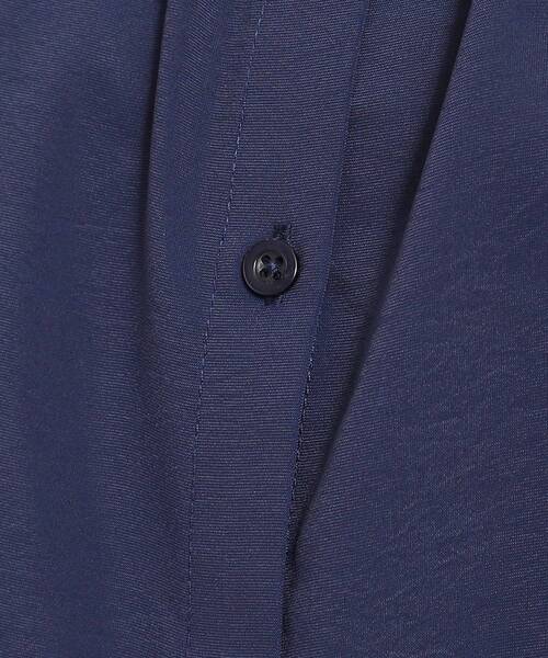 ITS'DEMO（イッツデモ）の「◆【体型カバー／通勤】ケープ風ブラウス（シャツ/ブラウス・レディース・グリーン系/ネイビー/オフホワイト・00）」の9枚目の写真