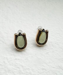 ドロップチューリップピアス