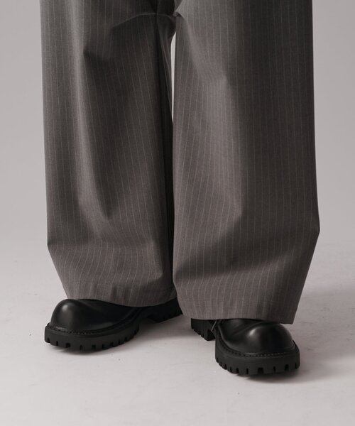 Lui's（ルイス）の「レースアップボリュームシューズ（ブーツ・メンズ・ブラック・42/41/43）」の16枚目の写真