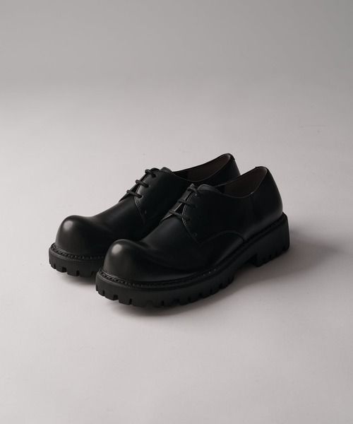 Lui's（ルイス）の「レースアップボリュームシューズ（ブーツ・メンズ・ブラック・42/41/43）」の6枚目の写真