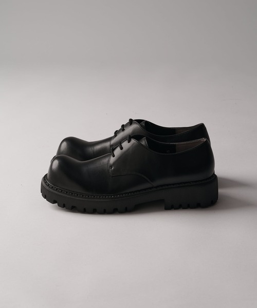 Lui's（ルイス）の「レースアップボリュームシューズ（ブーツ・メンズ・ブラック・42/41/43）」の7枚目の写真