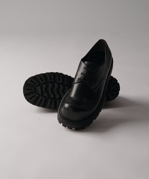 Lui's（ルイス）の「レースアップボリュームシューズ（ブーツ・メンズ・ブラック・42/41/43）」の4枚目の写真