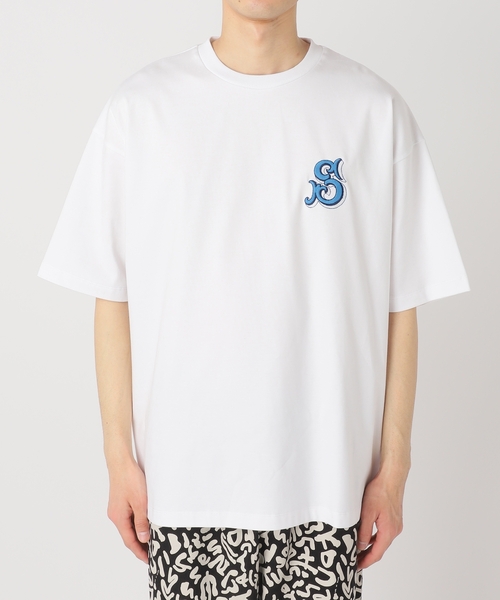 417 EDIFICE（フォーワンセブンエディフィス）の「SAJOU Tシャツ3（Tシャツ/カットソー・メンズ・ホワイト・LARGE/MEDIUM）」の4枚目の写真