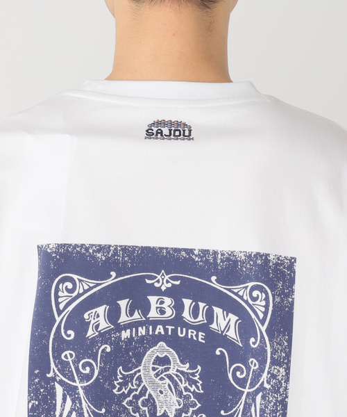 417 EDIFICE（フォーワンセブンエディフィス）の「SAJOU Tシャツ3（Tシャツ/カットソー・メンズ・ホワイト・LARGE/MEDIUM）」の17枚目の写真