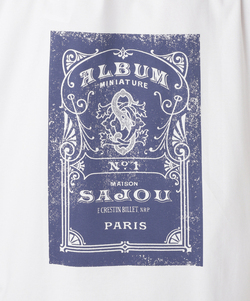 417 EDIFICE（フォーワンセブンエディフィス）の「SAJOU Tシャツ3（Tシャツ/カットソー・メンズ・ホワイト・LARGE/MEDIUM）」の18枚目の写真
