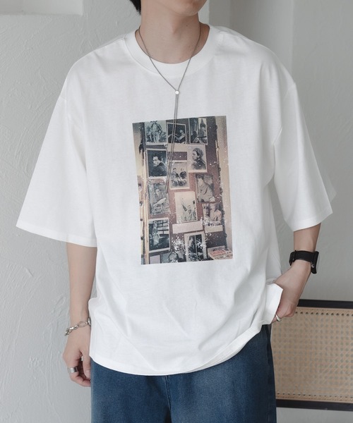 epnok(エプノック)の「アソートグラフィックTee(Tシャツ/カットソー・メンズ・ホワイト系3/ホワイト系1/ホワイト系2・MEDIUM/LARGE)」の3枚目の写真
