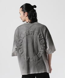 DANKE SCHON | DankeSchon/ダンケシェーン/PIGMENT SPRAYING CIRCLE S/S TEE/半袖Tシャツ(Tシャツ/カットソー)