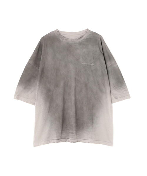DANKE SCHON（ダンケシェーン）の「DankeSchon/ダンケシェーン/PIGMENT SPRAYING CIRCLE S/S TEE/半袖Tシャツ（Tシャツ/カットソー・メンズ・ブラック/グレー・L/M）」の20枚目の写真