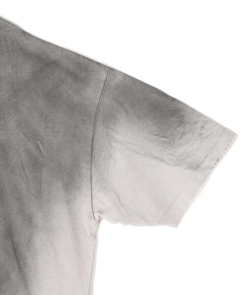DANKE SCHON（ダンケシェーン）の「DankeSchon/ダンケシェーン/PIGMENT SPRAYING CIRCLE S/S TEE/半袖Tシャツ（Tシャツ/カットソー・メンズ・ブラック/グレー・L/M）」の18枚目の写真