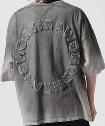 DANKE SCHON | DankeSchon/ダンケシェーン/PIGMENT SPRAYING CIRCLE S/S TEE/半袖Tシャツ(Tシャツ/カットソー)