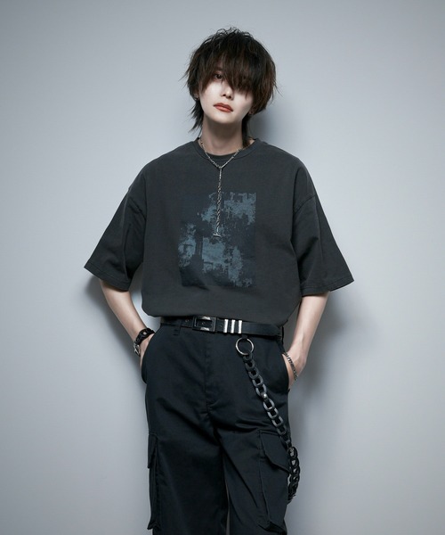 TAE ASHIDA 空プリント 半袖Tシャツ M　パワーネット TAE ASHIDA 空プリント 半袖Tシャツ M パワーネット TAE ASHIDA
