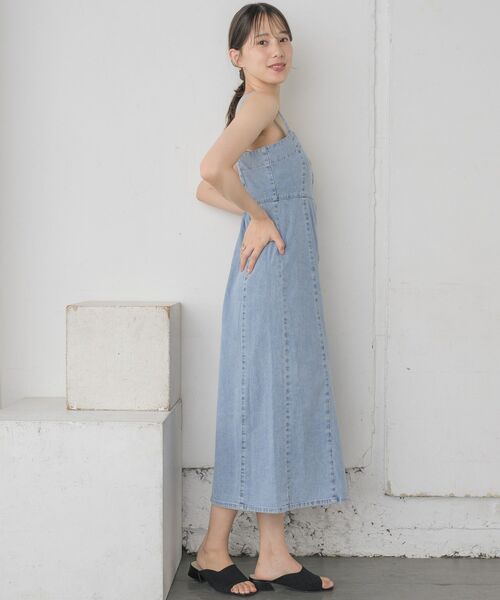 RETRO GIRL（レトロガール）の「ダブルZIPキャミOP（ワンピース・レディース・ブラック/ブルー系その他5/ブルー・FREE）」の13枚目の写真