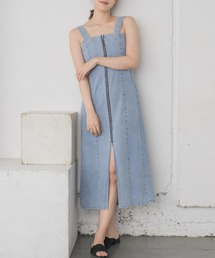 RETRO GIRL | ダブルZIPキャミOP(ワンピース)