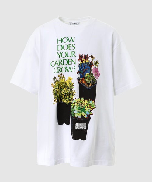JW Anderson(ジェイダブリューアンダーソン)の「T.シャツ(Tシャツ/カットソー・メンズ・ホワイト・M/L)」の1枚目の写真
