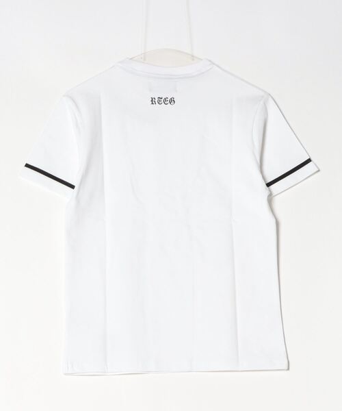 adamsJUGGLER（アダムスジャグラー）の「RTEG O.E N/エンブロイダリーティー（Tシャツ/カットソー・メンズ・ホワイト/ブラック・S/M/L/XL/XXL）」の20枚目の写真