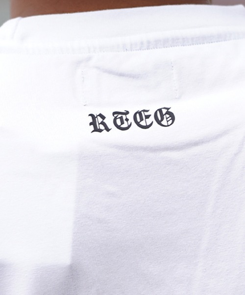adamsJUGGLER（アダムスジャグラー）の「RTEG O.E N/エンブロイダリーティー（Tシャツ/カットソー・メンズ・ホワイト/ブラック・S/M/L/XL/XXL）」の18枚目の写真