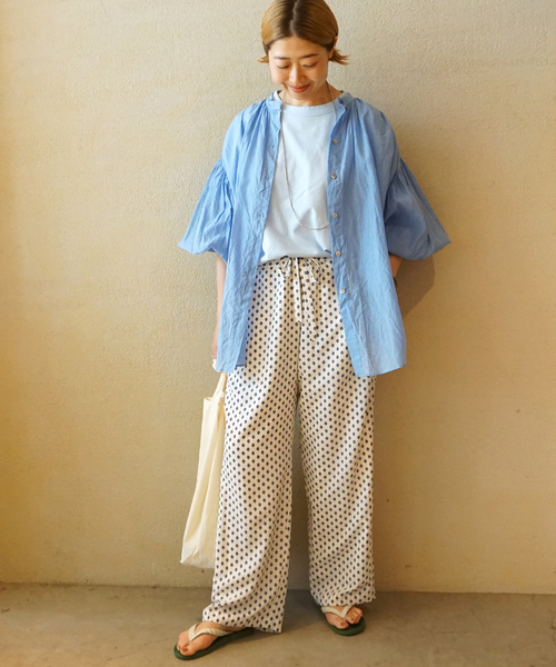 journal standard luxe コットンイージーテーパードパンツ JOURNAL STANDARD LUXE パンツ チェックPt イージータックパンツ