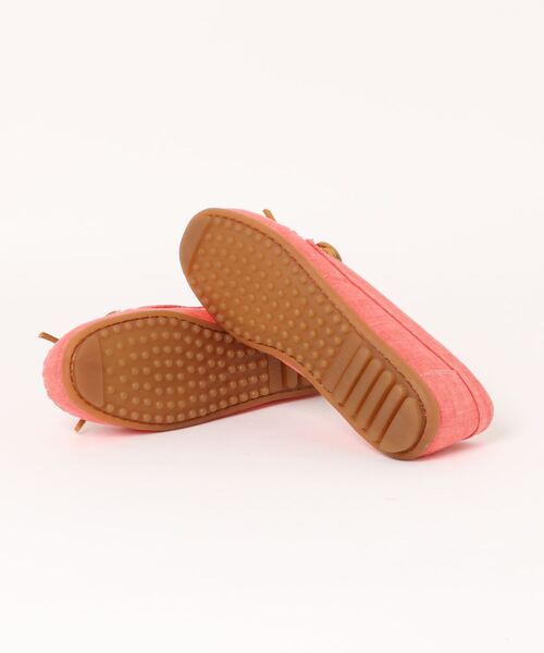 Minnetonka(ミネトンカ)の「★MINNETONKA★CANVAS MOC モカシン キャンバス モック(モカシン/デッキシューズ・レディース・イエロー系その他/ピンク系その他・US5)」の3枚目の写真
