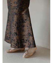 jacquard mermaid skirt