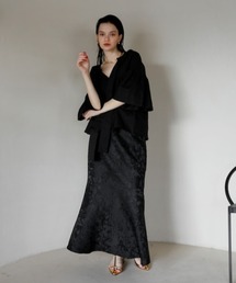 jacquard mermaid skirt
