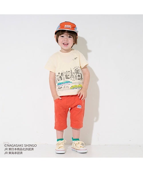 セール】街と特急電車半袖Tシャツ（Tシャツ/カットソー