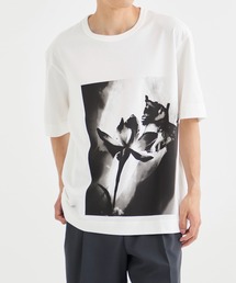 【TAAKK/ターク】FLOWER PRINT T-SHIRTS