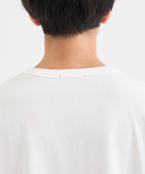 TAAKK（ターク）の「【TAAKK/ターク】FLOWER PRINT T-SHIRTS（Tシャツ/カットソー・メンズ・ホワイト/ブラック・2/3）」の8枚目の写真