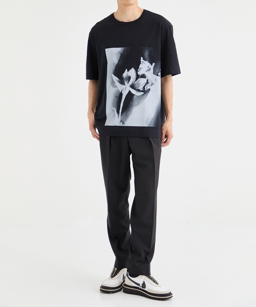 TAAKK/ターク】FLOWER PRINT T-SHIRTS（Tシャツ/カットソー