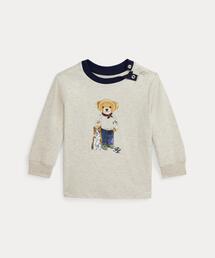 POLO RALPH LAUREN CHILDRENSWEAR | Polo ベア コットン ジャージー ロングスリーブ Tシャツ(Tシャツ/カットソー)