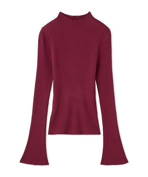 SNIDEL スナイデル シンプルリブニットプルオーバー SNIDEL（スナイデル）の「シンプルリブニットプルオーバー（ニット