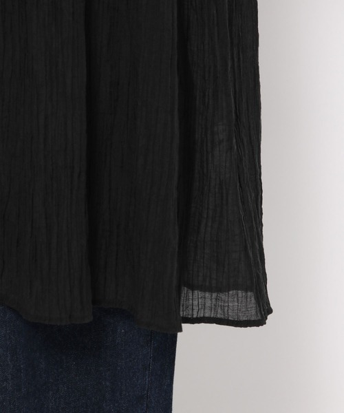 LEPSIM（レプシィム）の「2WAYギャザーチュニック　132546（チュニック・レディース・ブルー/オフホワイト/ブラック・FREE）」の14枚目の写真