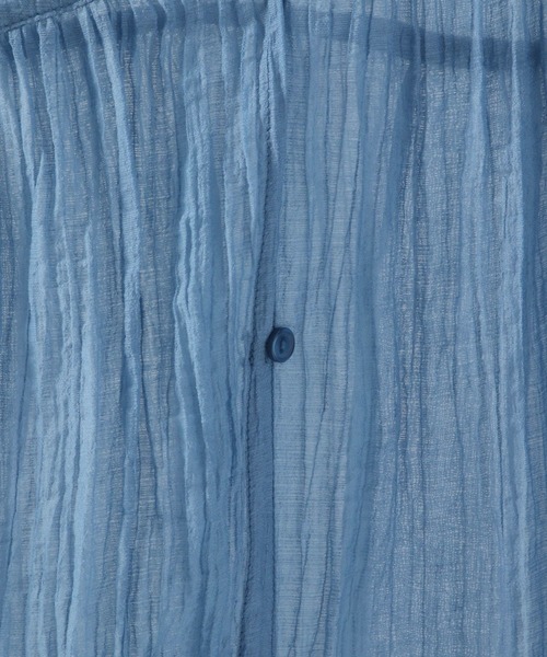 LEPSIM（レプシィム）の「2WAYギャザーチュニック　132546（チュニック・レディース・ブルー/オフホワイト/ブラック・FREE）」の10枚目の写真