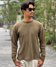 【MAGIC NUMBER】STOCK LOGO THERMAL L/S T-SHIRT / ストックロゴ サーマル ロングスリーブティーシャツ