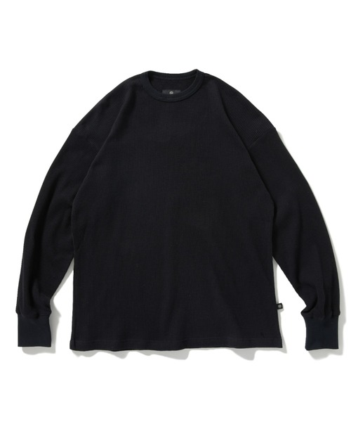 MAGIC NUMBER(マジック ナンバー)の「【MAGIC NUMBER】STOCK LOGO THERMAL L/S T-SHIRT / ストックロゴ サーマル ロングスリーブティーシャツ(Tシャツ/カットソー・メンズ・ブラック/オフホワイト/オリーブ・MEDIUM/LARGE/X-LARGE)」の15枚目の写真