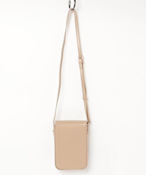 RUBY AND YOU（ルビーアンドユー）の「［select］ミニショルダー（ショルダーバッグ・レディース・ベージュ/レッド・FREE）」の5枚目の写真