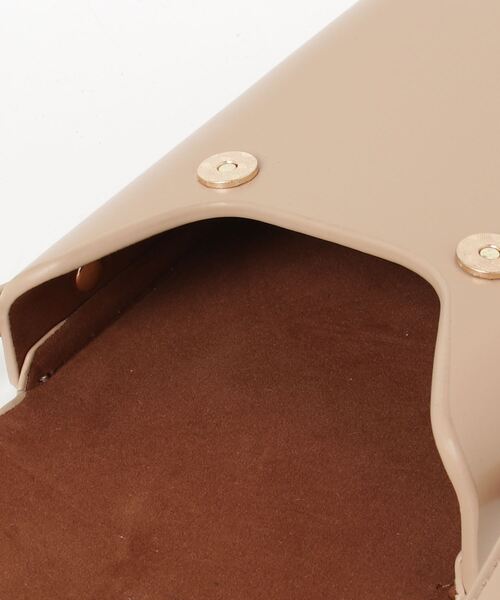 RUBY AND YOU（ルビーアンドユー）の「［select］ミニショルダー（ショルダーバッグ・レディース・ベージュ/レッド・FREE）」の7枚目の写真