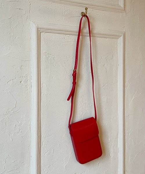 RUBY AND YOU（ルビーアンドユー）の「［select］ミニショルダー（ショルダーバッグ・レディース・ベージュ/レッド・FREE）」の3枚目の写真